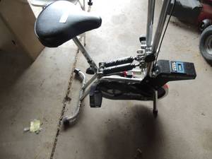 lot 107 image: Exercise bike triple action pro sport good condition