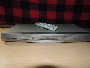 lot 142 image: Emerson DVD player in original  box with remote unknown working order