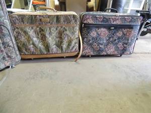 lot 156 image: Jaguar suitcase American tourister suitcase and protocol suitcase