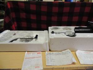 lot 159 image: Le Presse food slicer fruits, vegies meats cheese and more (never used)