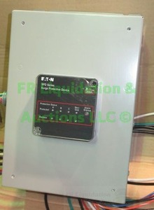 lot 3 image: Eaton surge protective device in type 1 enclosure Never installed in original box