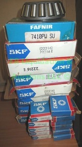 lot 23 image: SKF and Fafnir industrial sealed bearings, never used in original boxes