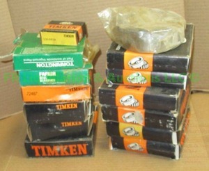 lot 46 image: Timken and other brands sealed bearings, never used in original boxes