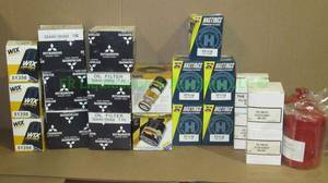 lot 66 image: Wix, Hastings and other brands oil filters, never used in original boxes
