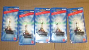 lot 73 image: Wagner BP1255H11 High low beam halogen head lamp bulbs, 5 count