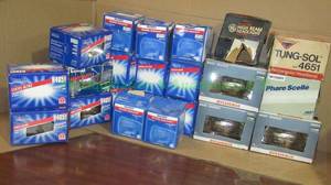lot 71 image: Wagner and other brands automotive head lamps, never used in original boxes