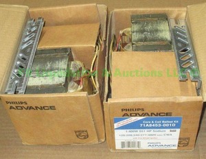 lot 81 image: Philips Advance core & coil ballast kits, 2 total