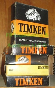 lot 89 image: Timken tapered roller bearings, never used in original boxes