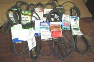 lot 94 image: Motorcraft, Mopar, NAPA assorted automotive fan belts