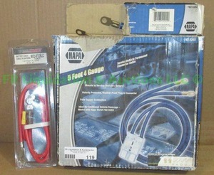 lot 119 image: NAPA service vehicle permanent connector cable plus