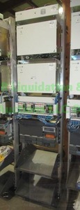 lot 121 image: Cumputer server tower with hardware installed, 81 tall