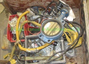 lot 144 image: Assorted industrial parts and hardware as shown