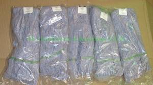 lot 200 image: Uline heavy duty wet mop heads New, 5 total