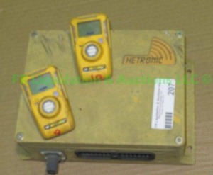 lot 207 image: Hetronic system status indicator panel and BW H2S gas detectors