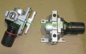 lot 206 image: Janatics model R15934 12 NPT regulator, 2 total