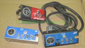 lot 196 image: Industrial engine start control panels