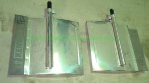 lot 223 image: Fire truck rear polished aluminum mud flaps