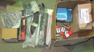 lot 228 image: Ford & Motorcraft assorted automotive parts, most never used still in boxes