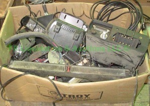 lot 304 image: Assorted industrial electronics and lighting