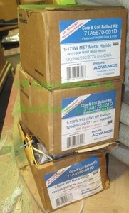 lot 319 image: Advance high pressure sodium core & coil ballast kits, 3 total
