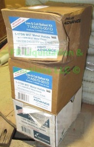 lot 318 image: Advance high pressure sodium core & coil ballast kits, 3 total