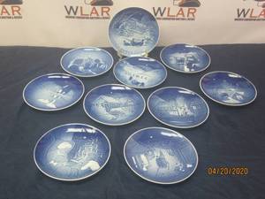 lot 58 image: TOTAL OF 10 1970S&nbsp JULE AFTER 7 INCH B&ampG KJOBENHAVN MADE IN DENMARK&nbsp1970-1979