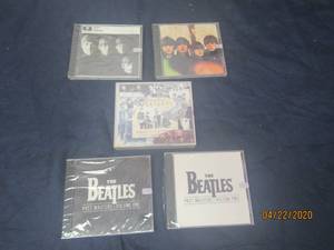 lot 170 image: TOTAL OF 5 NEW IN UN OPEN CASE BEATLES CDS&nbsp-THE BEATLES PAST MASTERS -VOLUME ONE&nbsp&nbsp- THE BEATLES PAST MASTERS -VOLUME TWO&nbsp&nbsp-PARLOPHONE WITH THE BEATLES AND MORE&nbsp