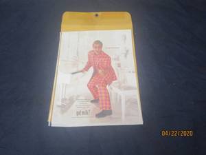 lot 172 image: 2000 ELTON JOHN -GOT MILK AD CAMPAIGN BY DAVID LACHAPELLE&nbsp&nbsp8X11 CARDSTOCK PAPER&nbsp