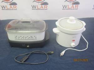lot 187 image: TOTAL OF 2 SLOW COOKERS&nbsp&nbsp-WEST BEND&nbsp&nbsp- RIVAL