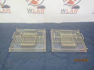 lot 191 image: TOTAL OF 2 VINTAGE SILVER PLATED SILVERWARE HOLDER&nbsp