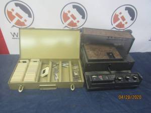 lot 223 image: GAF MODEL 2690 2X2 AUTOMATIC FOCUS SLIDE PROJECTOR WITH GENEROUS AMOUNT OF SLIDES&nbsp