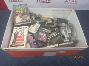 lot 229 image: GENEROUS AMOUNT OF VINTAGE CASSETTE TAPE&nbsp