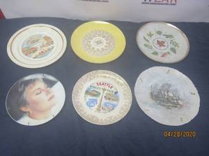 lot 243 image: TOTAL OF 6 VINTAGE COLLECTOR PLATES&nbsp-&nbsp