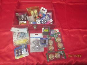 lot 331 image: MISC LOT TOOL BOX INCLUDED SEE PICS ALL NEW ITEMS&nbsp