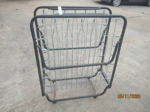 lot 334 image: TWIN SIZE ROLLAWAY TWIN SIZE BED&nbspONE WHEEL MISSING&nbsp