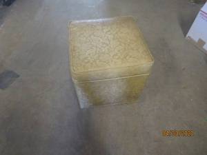 lot 256 image: VINTAGE&nbsp SEWING STORAGE ON WHEEL . CONTENTS INCLUDED&nbsp