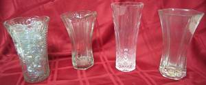 lot 413 image: Lot of 4 Flared Vases