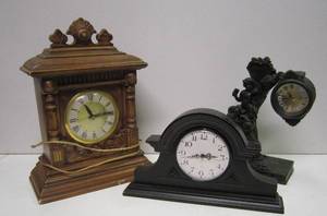 lot 417 image: 3 Clocks