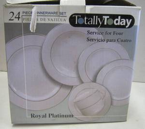 lot 458 image: Lot of Totally Today Ceramic Tableware