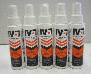 lot 491 image: 5 Bottles of IV-7 Ultimate Germ Defense