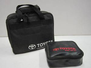lot 493 image: Toyota Emergency Roadside Kit & First Aid Kit