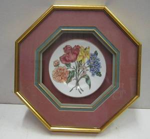 lot 514 image: Framed & Matted Plate