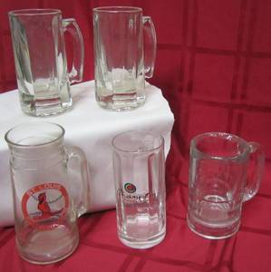 lot 536 image: 5 Beer Mugs