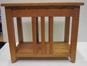 lot 557 image: Wooden Side Table