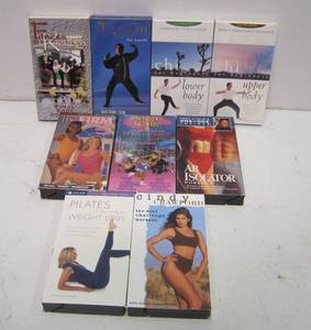 lot 567 image: Lot of Workout VHS Tabes