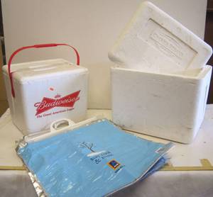 lot 609 image: 2 styrofoam ice chest