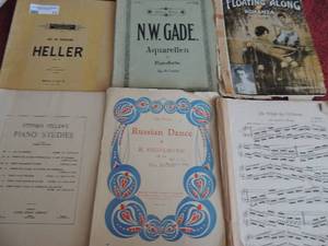 lot 35 image: MUSIC BOOKS - SHEET MUSIC QTY 7
