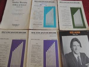 lot 37 image: MUSIC BOOKS - SHEET MUSIC QTY 6 - THE ORGAN PORTFOLIO, X 4 RISE AGAIN THE SUNDAY MORNING ORGANIST