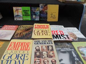 lot 275 image: Book lot to the hilt, scent and subversion, the go getter, the mermaid chair lee and his generals and many more