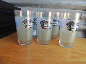 lot 131 image: Kentucky derby glass series all 5.25 2000 x 6 count 126th